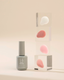 HEMA-free gel polish collection in neutral tones – perfect for at-home manicure kits and salon-quality results