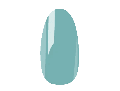 Ocean Blue - Gel Polish - 14 Day Manicure - Nail Tip