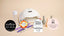14 Day Mani Gel Polish Starter Kit with LED lamp, remover, nail tools, and gel bottles, shown with award badges from The Sunday Times Style Beauty Awards 2025, Social & Personal, IMAGE Business of Beauty Awards, and Cosmopolitan Beauty Awards UK 2023