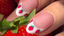 Strawberry Nail Art using 14 Day Mani Gel Polish Kit