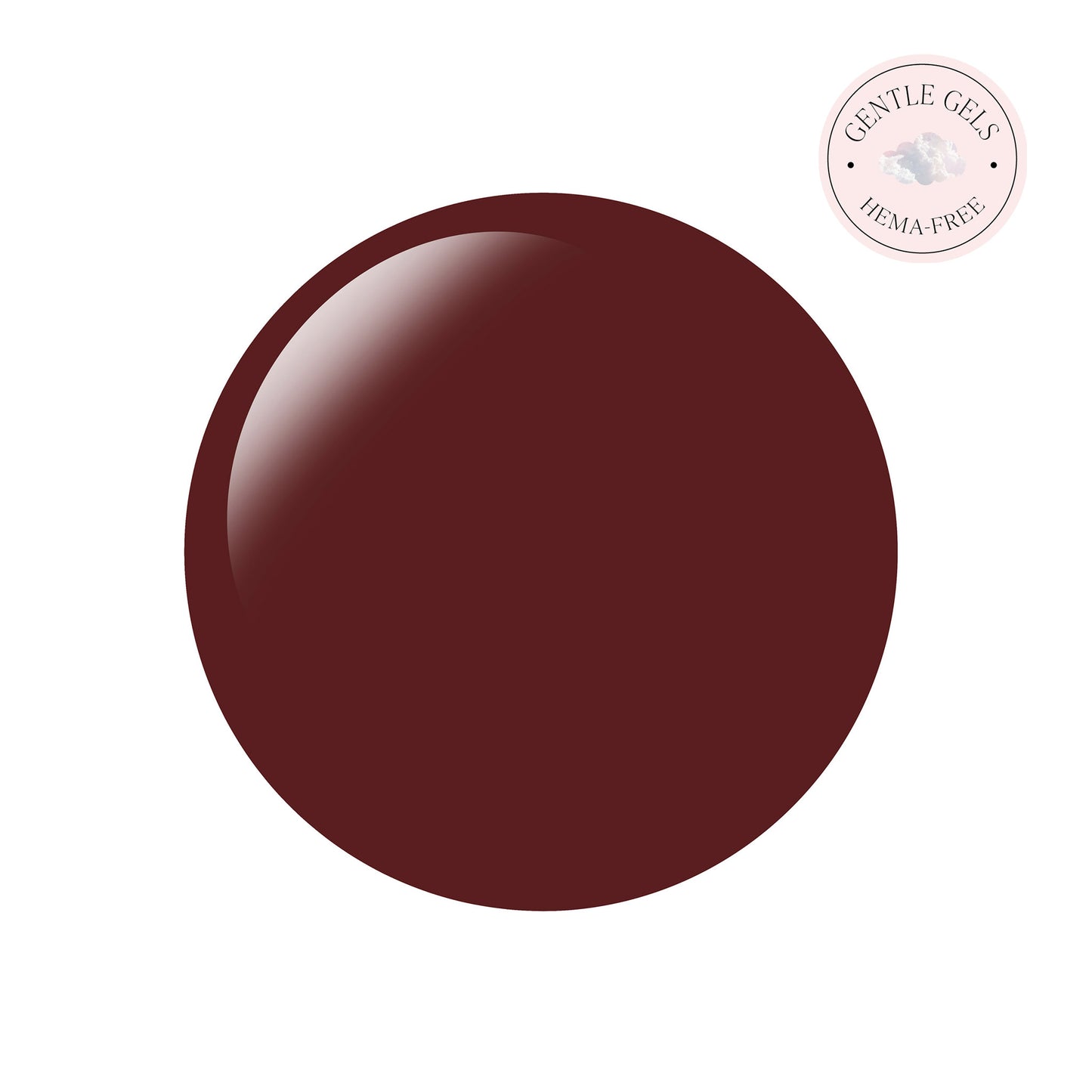 Scarlet Eclipse - Dark Merlot HEMA-Free Gel Nail Polish