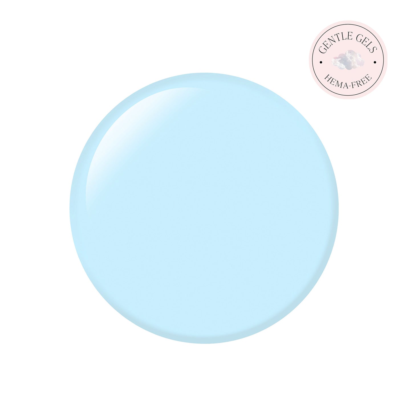 Something Blue - Light Pastel Blue HEMA-Free Gel Nail Polish