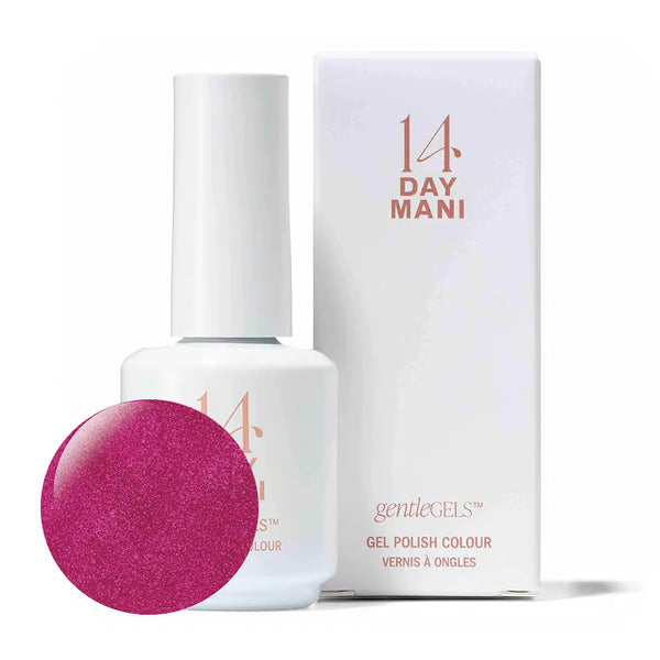 Glow Up Plan – Sparkling Ruby Red Glitter HEMA-Free Gel Nail Polish 10ml