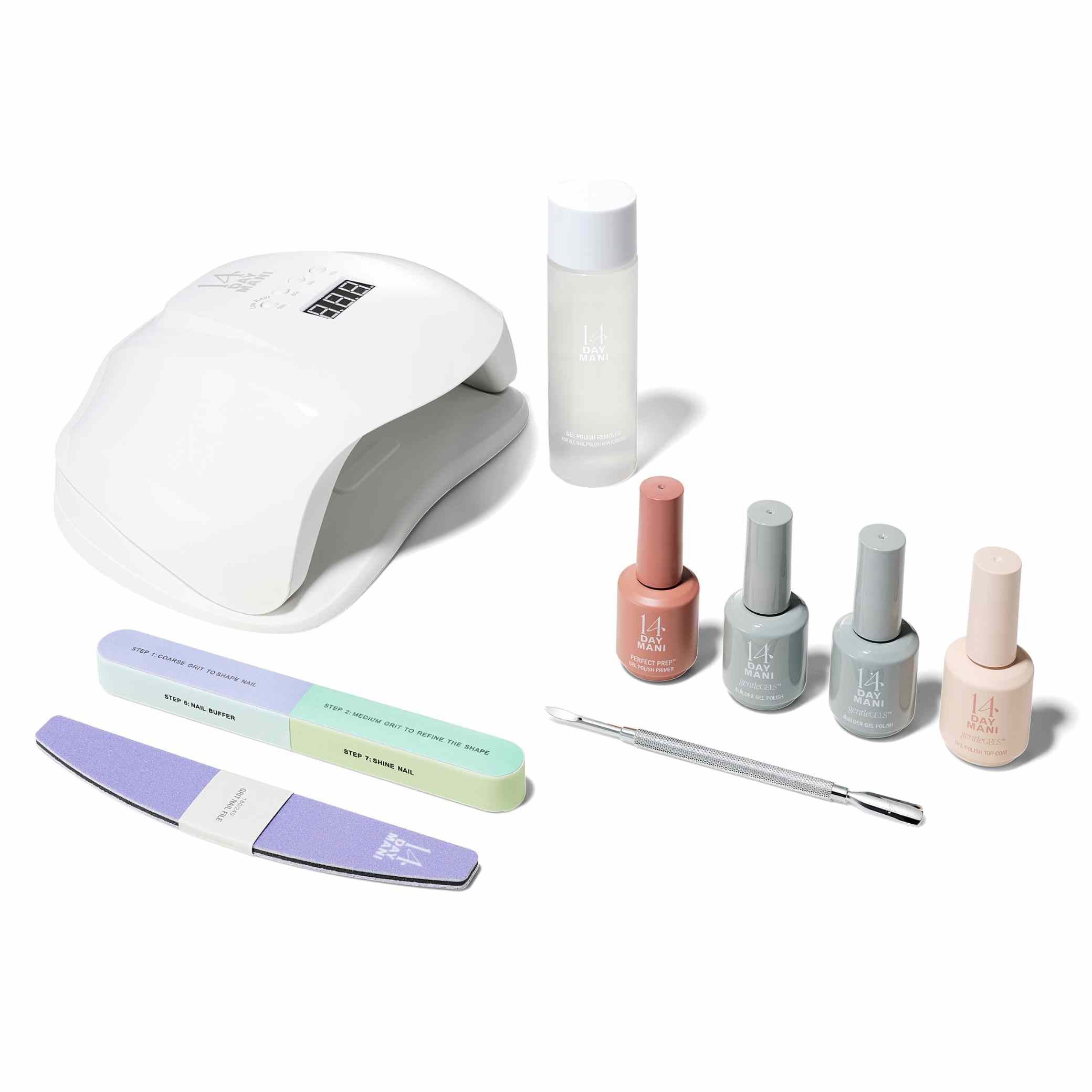 Builder gel kit perfect for gifting or long-term at-home use.