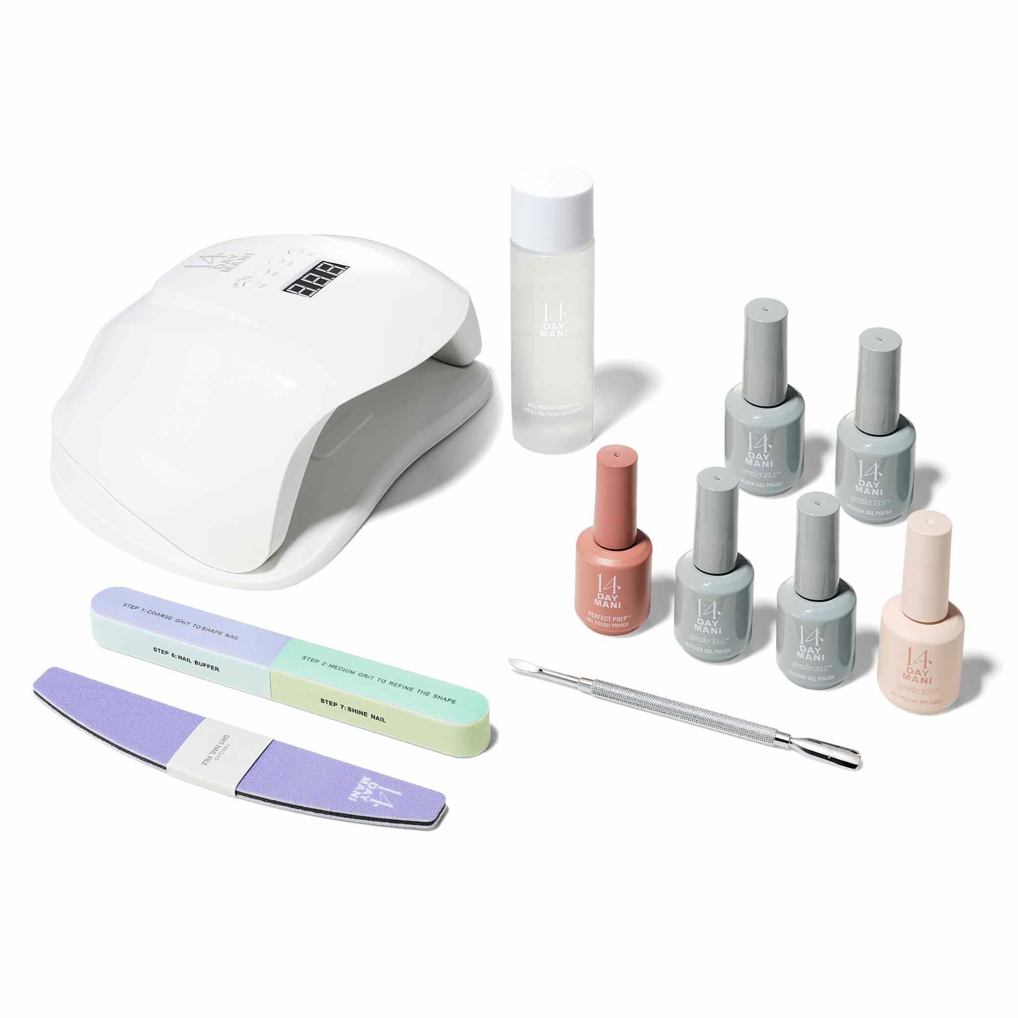 Double-sized builder gel kit perfect for gifting or long-term at-home use.