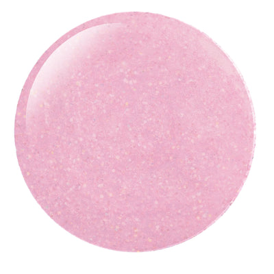 Purple glittery sphere on a white background
