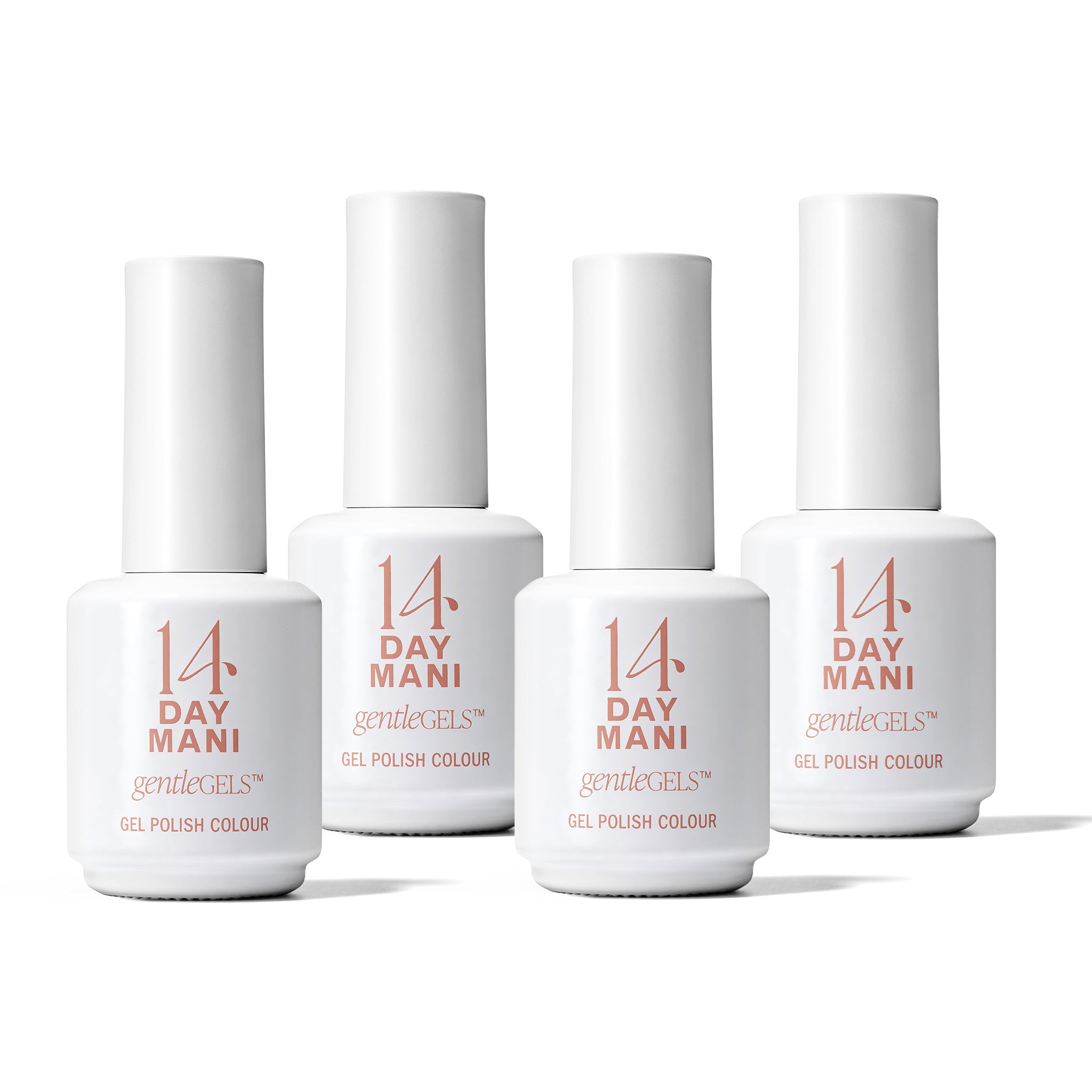 Colour Bundle 4 – diverse HEMA-free polish colours in a salon-quality at-home manicure kit.
