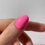 FLAMINGOFIZZ – vivid pink-red HEMA-free gel polish for statement builder gel manicures.