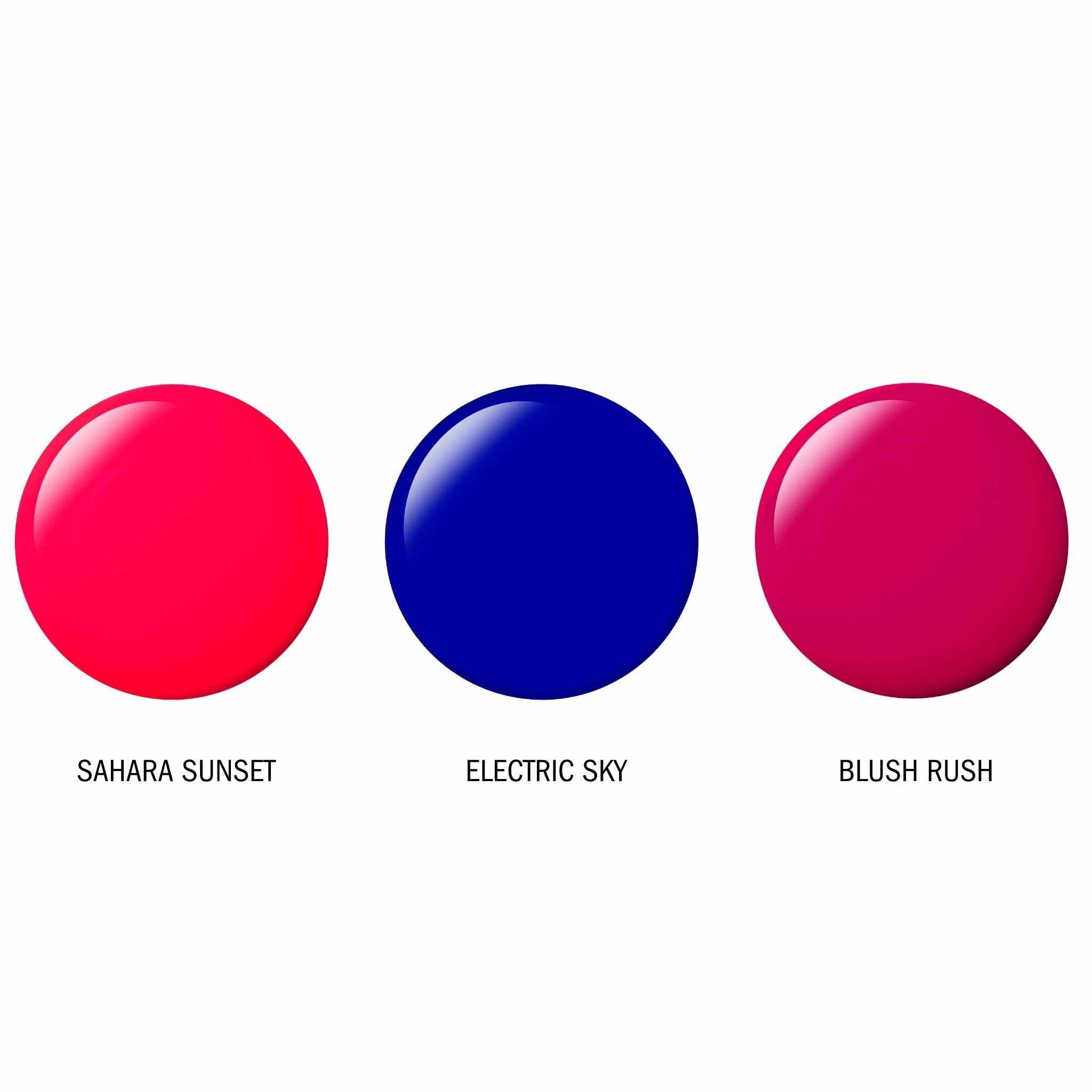 Festival Fever Gel Polish Trio – Bright Summer Colours