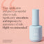 Gel Break bottle with customer testimonial