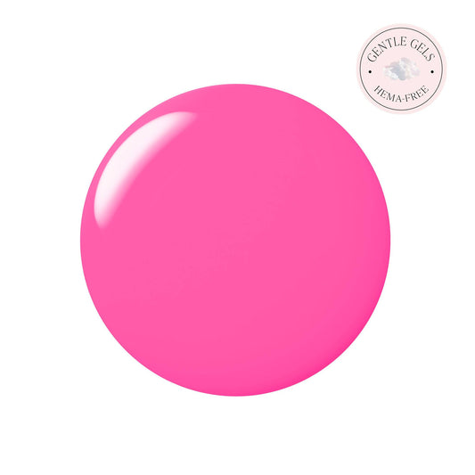Bright Neon Pink HEMA-Free Gel Nail Polish