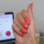 Sunny Daze - Deep Coral Peach HEMA-Free Gel Nail Polish