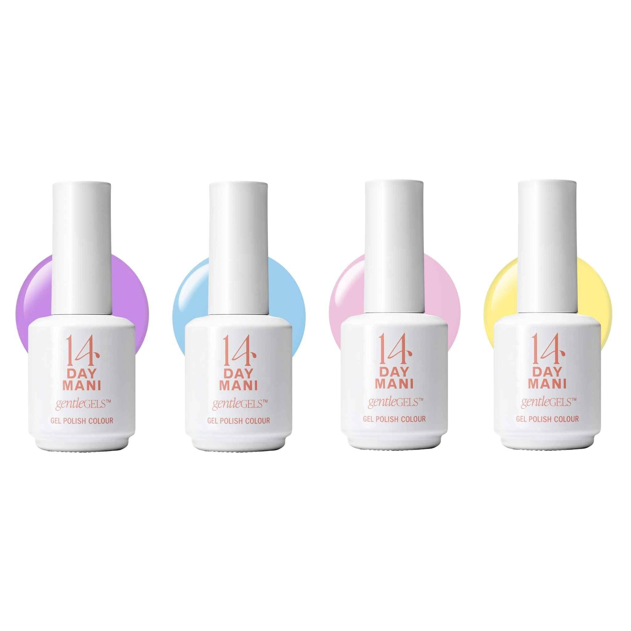 Sweet Summer Gel Polish Bundle – Soft Neutrals & Pastel Builder Gel