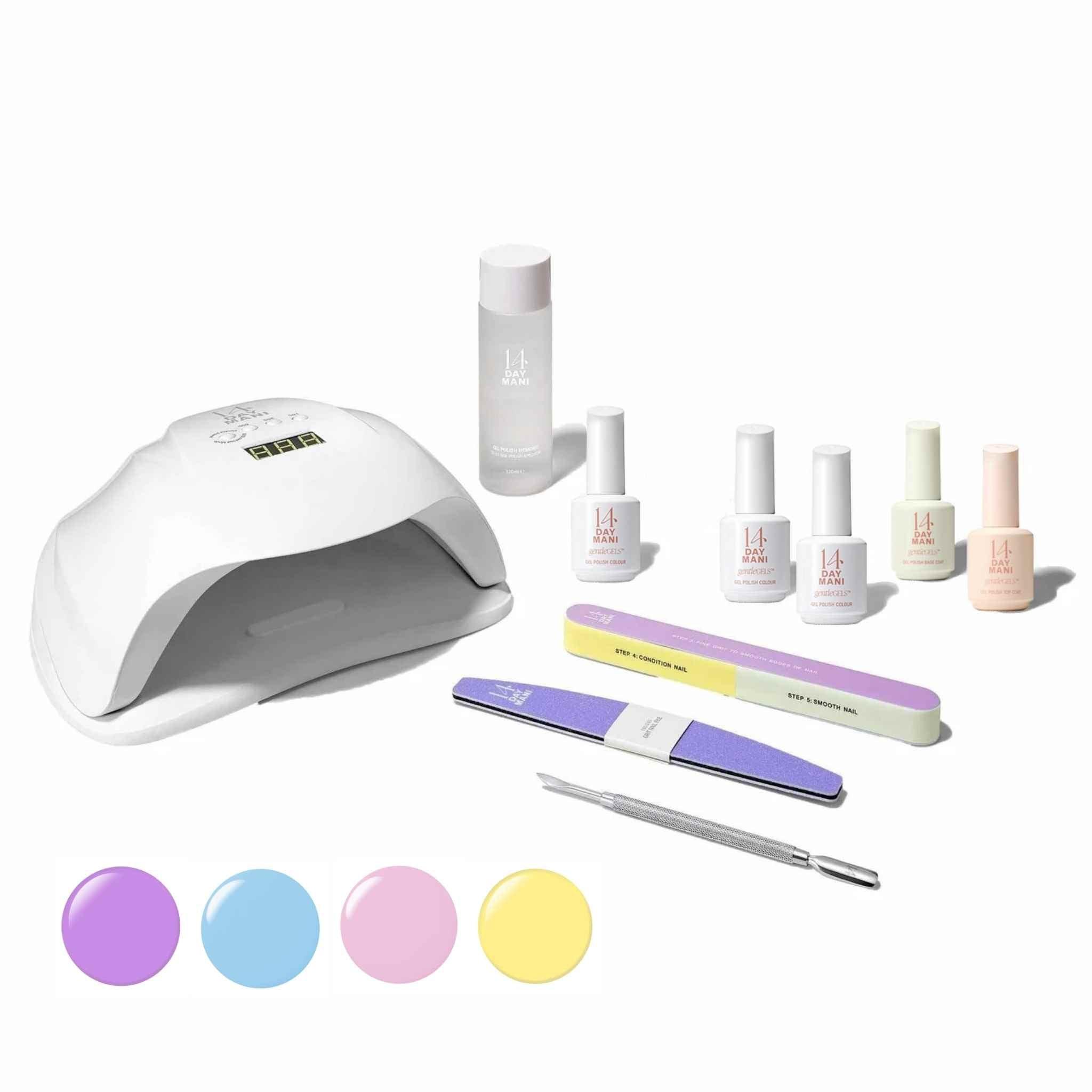 At-Home Kit with Summer Gel Polish Shades