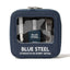 Blue Steel Signature Nail Finish Gift Set with premium travel wash bag
