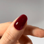 Kiss Me Later - deep wine red gel nail polish