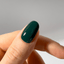 Money Moves - dark green festive gel nail polish