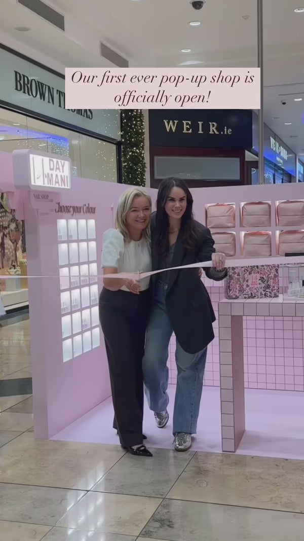 14 Day Mani First retail pop-up space opening ceremony