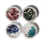 4 Boxes Of Rhinestone Green, Red, Baby Blue, Sea Blue - 14 Day Manicure - 1