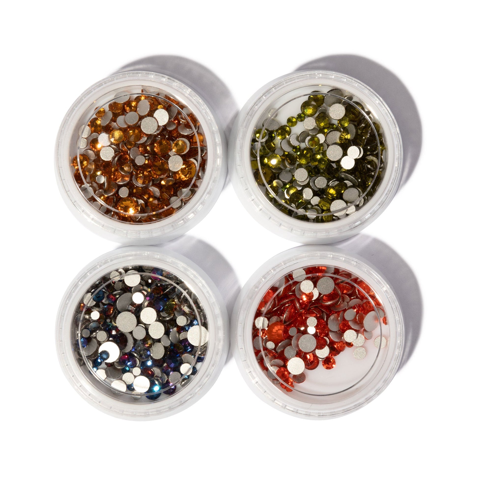 4 Boxes Of Rhinestone Mixed Colours - 14 Day Manicure - 1