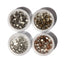 4 Boxes Of Rhinestone Silver, Gold And Rose Gold - 14 Day Manicure