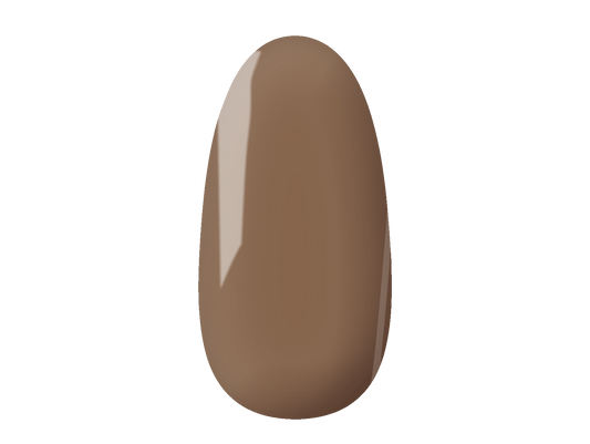 Brun Chocolat – Nude Brown Pastel Gel Nail Polish