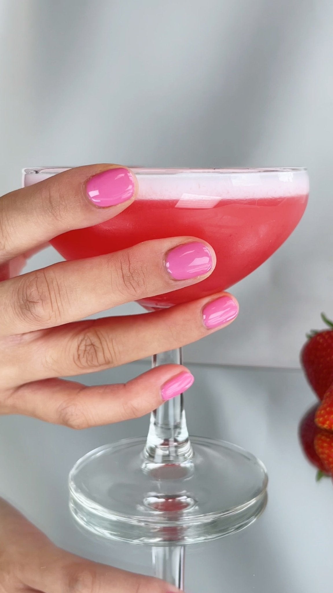 Cocktail Hour – Pink Pastel Gel Nail Polish