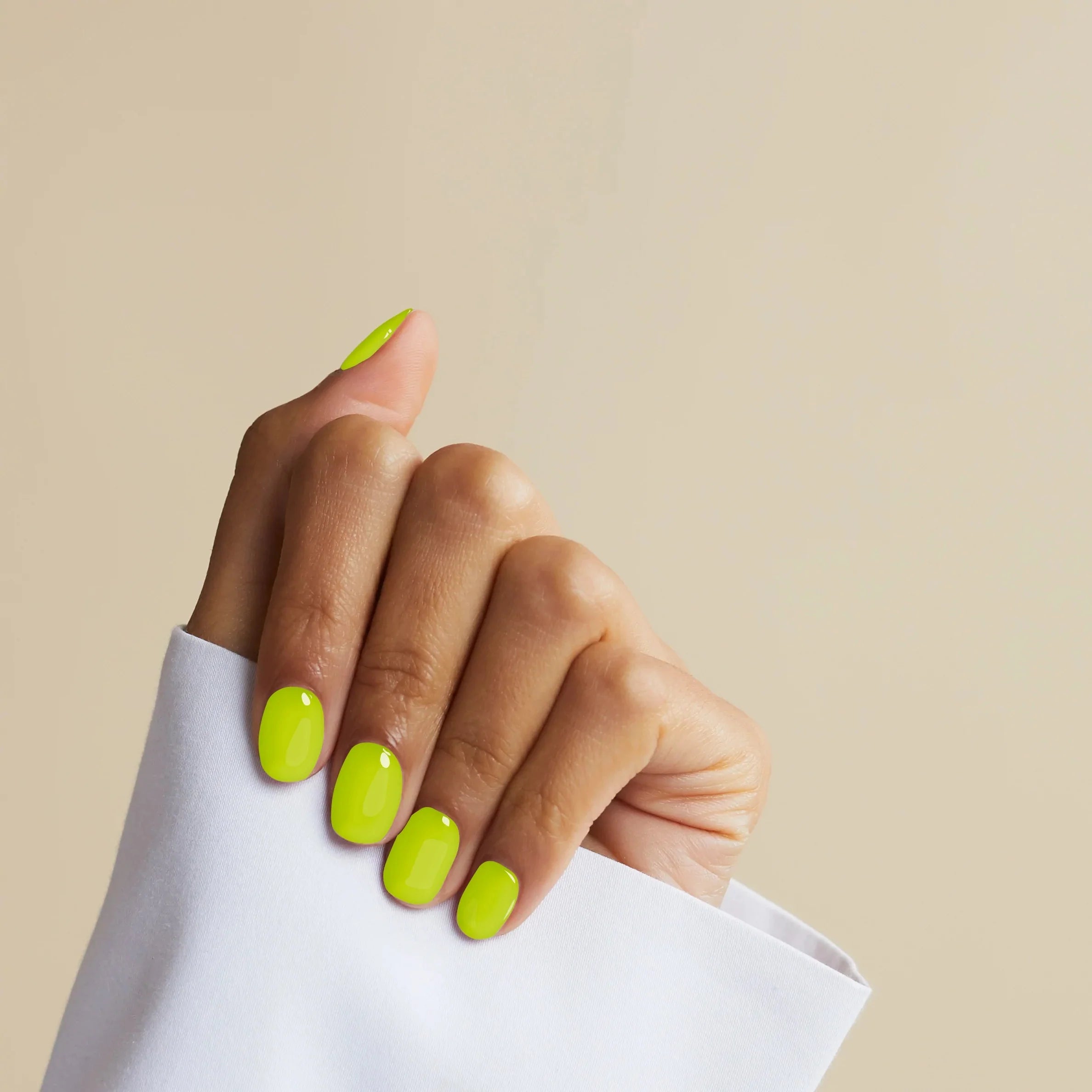 neon nail polish green - SoNailicious