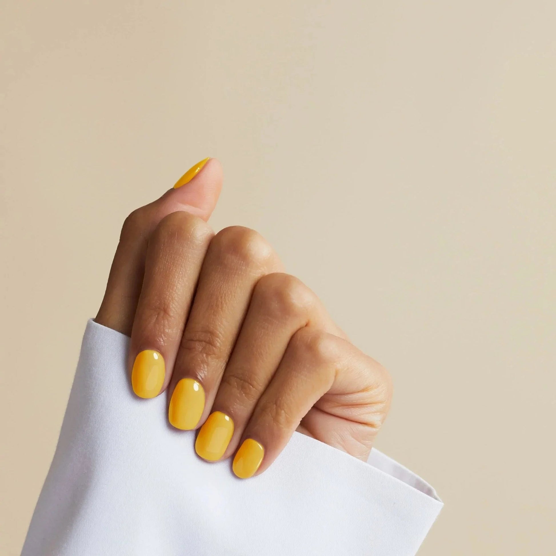 Mellow Yellow - Gel Polish - 14 Day Manicure - On Hand 