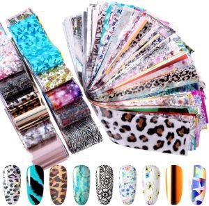Nail Foil Transfer Stickers - 14 Day Manicure - 1