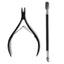 Stainless Steel Cuticle Nipper and Pusher - 14 Day Manicure